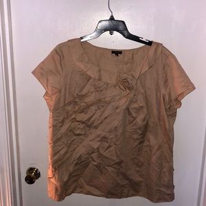 Talbots short sleeve cotton shirt. Size 20